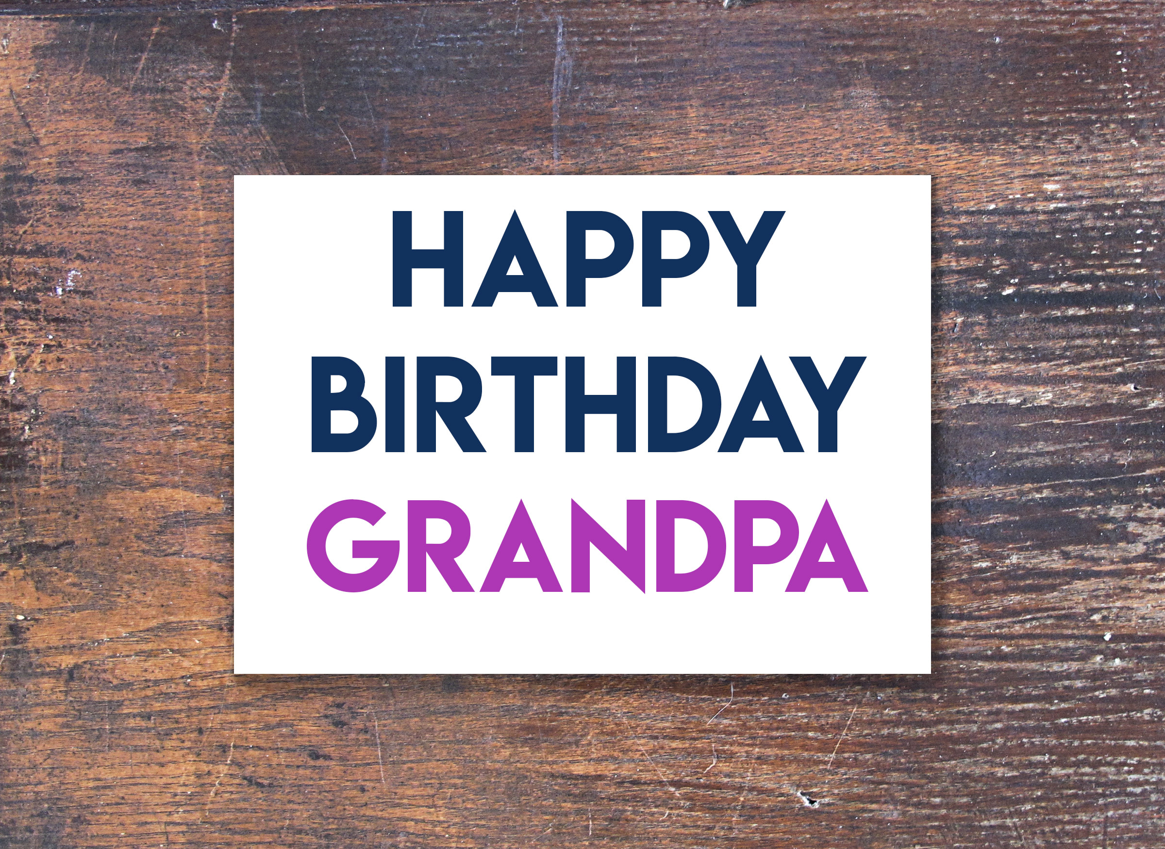 Download Happy Birthday Grandpa Funny Birthday Card Catchpenny